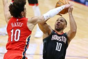 nba下注网站- 锡安复出鹈鹕终结火箭连胜  